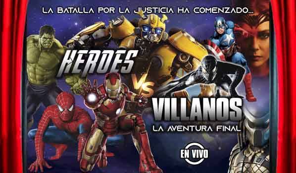 HEROES VS VILLANOS