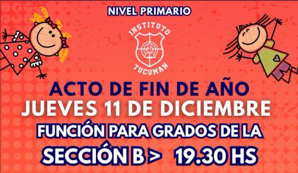 INST TUCUMAN SECCION B