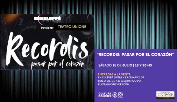 RECORDIS PASAR POR EL CORAZON