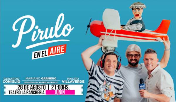 PIRULO EN EL AIRE..
