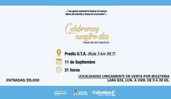 FIESTA DEL MAESTRO/A
